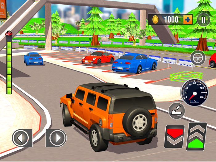 Gas Station Car Parking