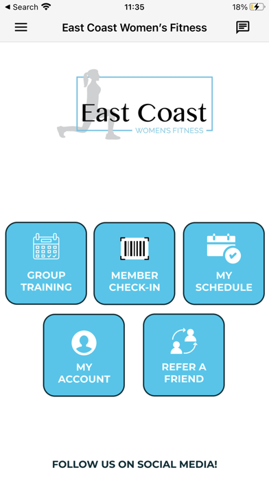 East Coast Womens Fitness Screenshot