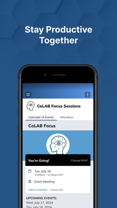 SEEDSPARK CoLAB iPhone screenshot 3 - Social Networking app