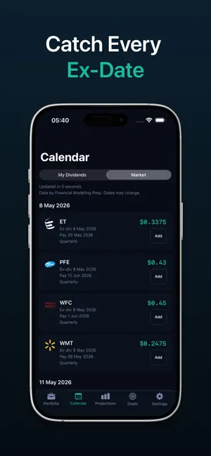 Dividend Tracker: Pulse screenshot 3