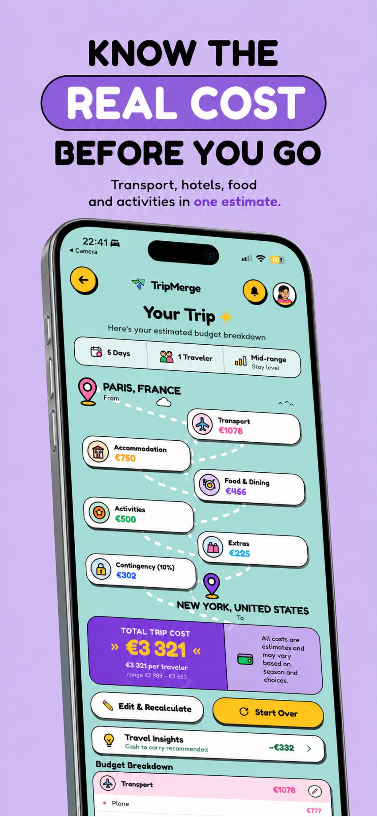Group Trip Planner: TripMerge screenshot 6