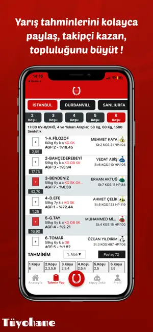 Tüyohane-At Yarış Analizi screenshot 4