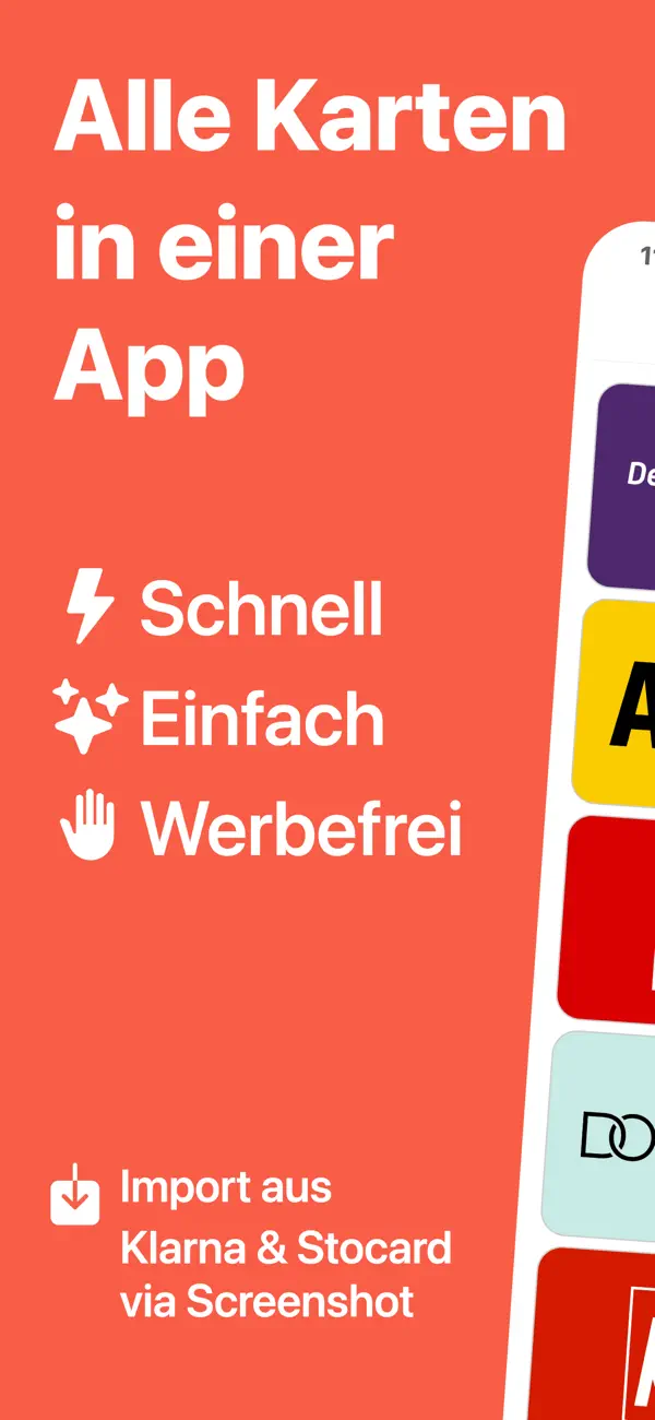 SuperCards: Kundenkarten App Screenshot 1