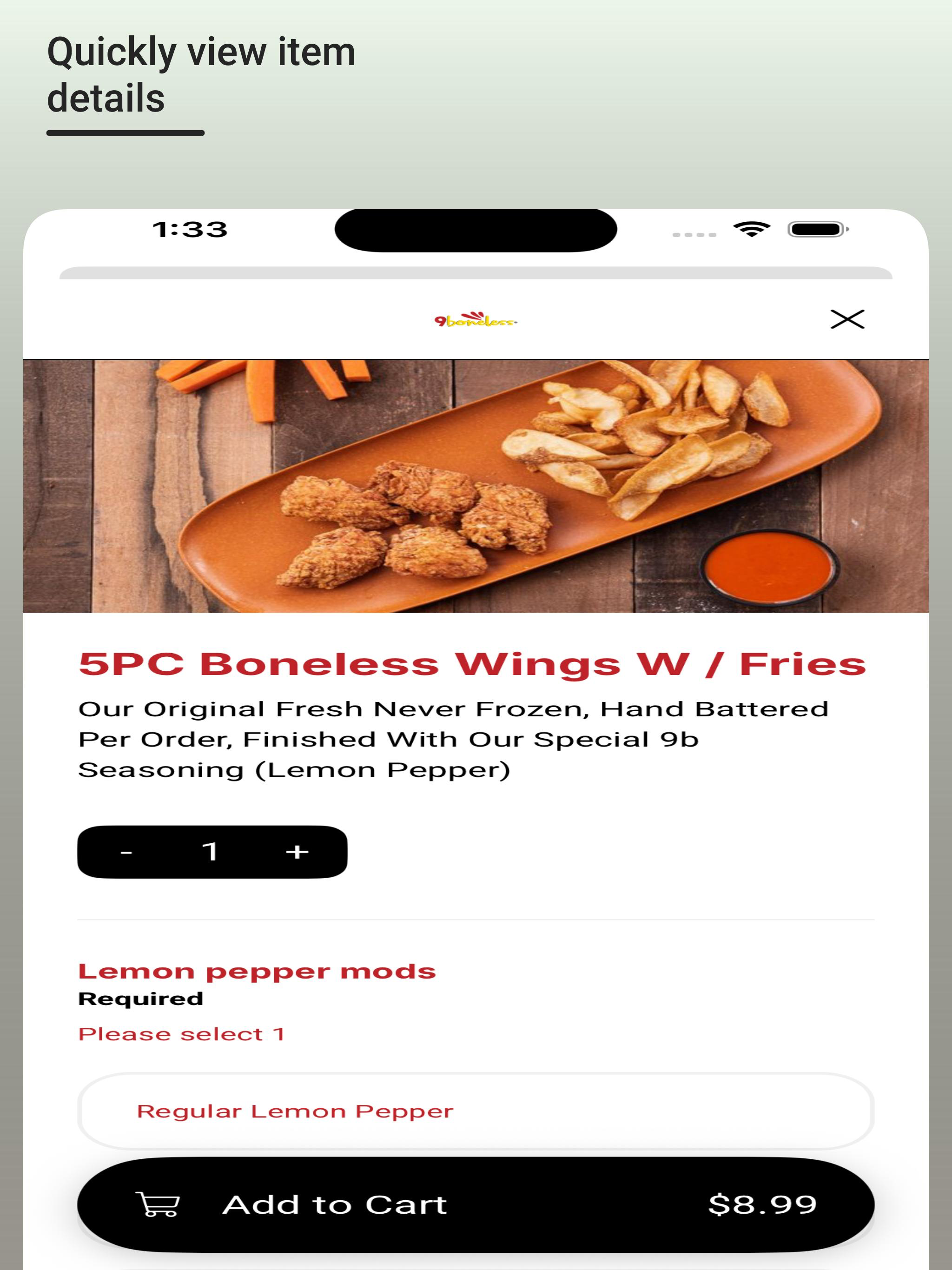 9Boneless
