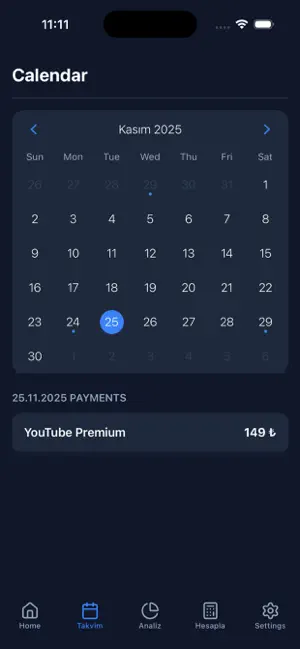 Subfolio: Subscription Tracker screenshot 2