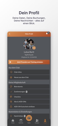 Top Fit Feucht iPhone screenshot