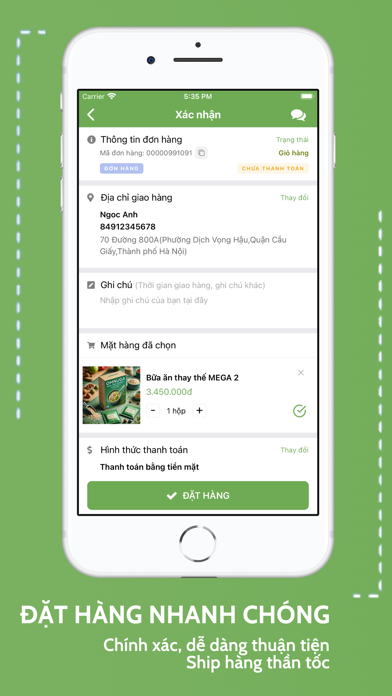 App screenshot