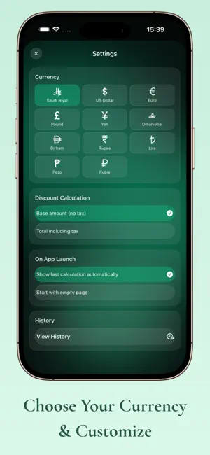 Nesba – Tax & Discount screenshot 4