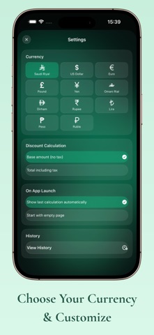 Nesba – Tax & Discount screenshot