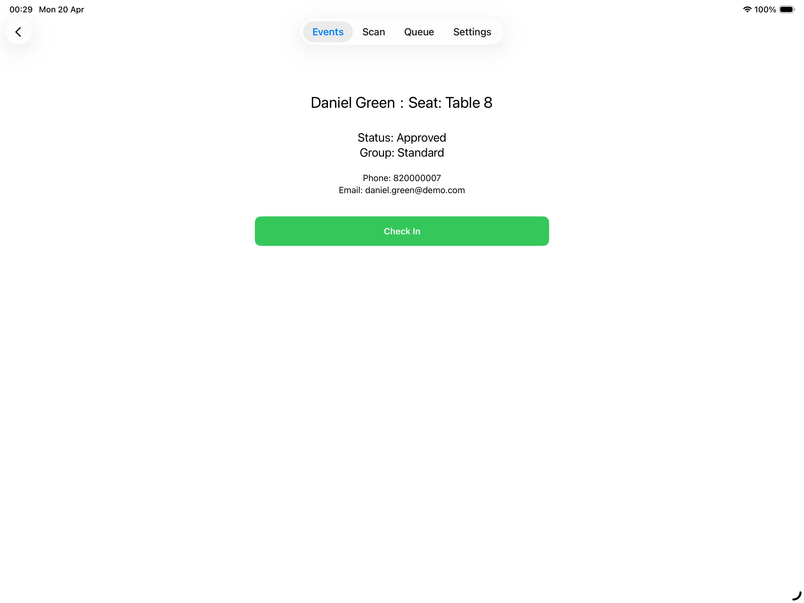 Jonamo Check-In screenshot 17