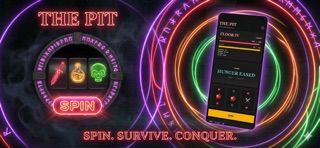 Neon Ritual: Spin to Survive screenshot