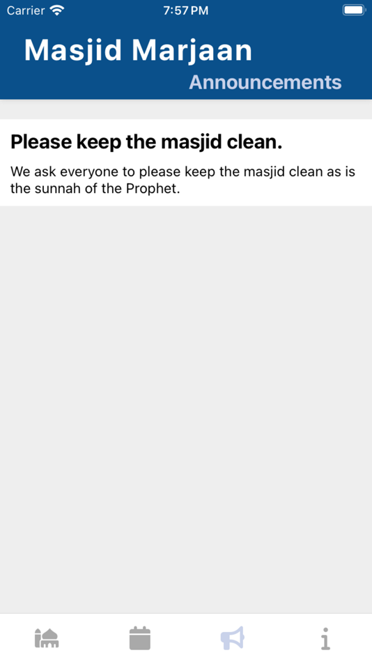 #3. Masjid Marjaan (iOS) 由: Manahil Sher