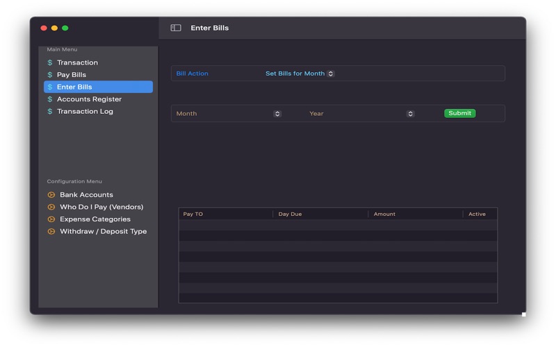 Money Codex app screenshot