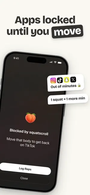 squatscroll - exercise & focus screenshot 4