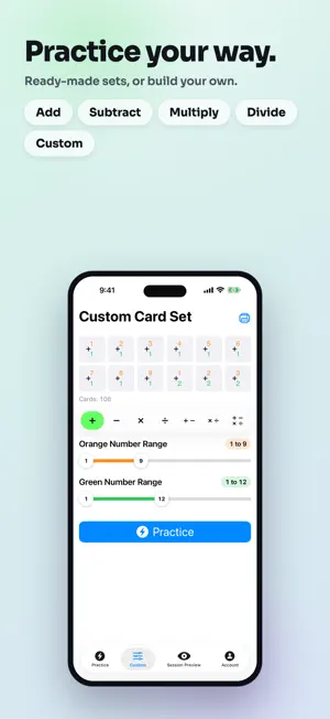 FlashToPass: Math Flash Cards screenshot 3