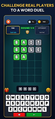 WordArena: Word Duel Game iPhone screenshot