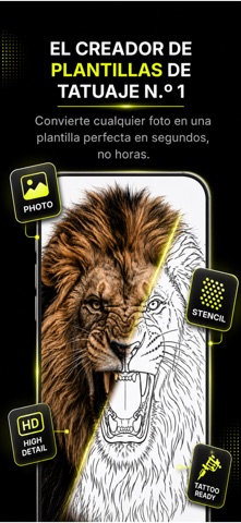 Tattoo Stencil Maker: InkCut iPhone screenshot 1