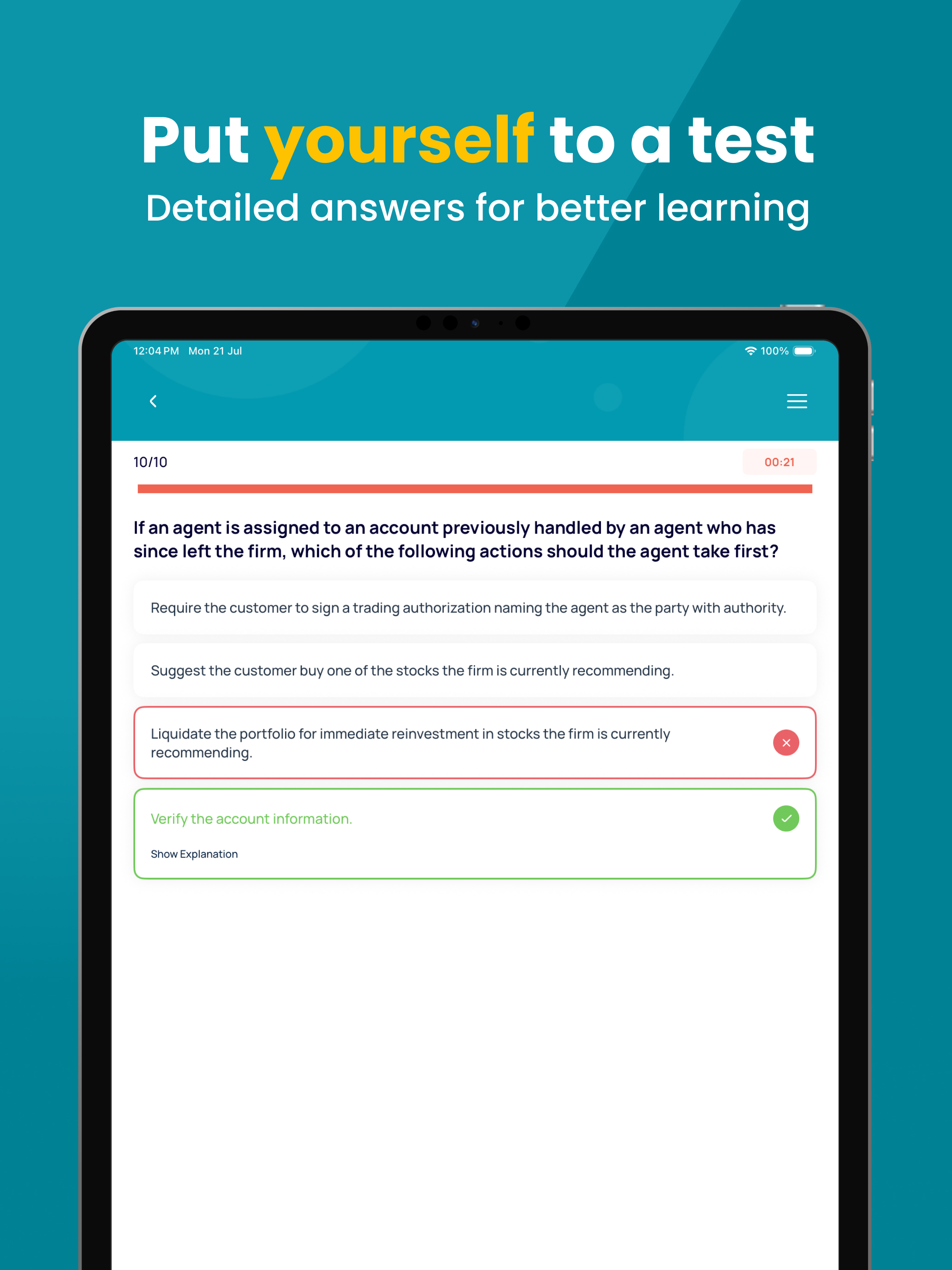 Series 7 Practice Test Pro