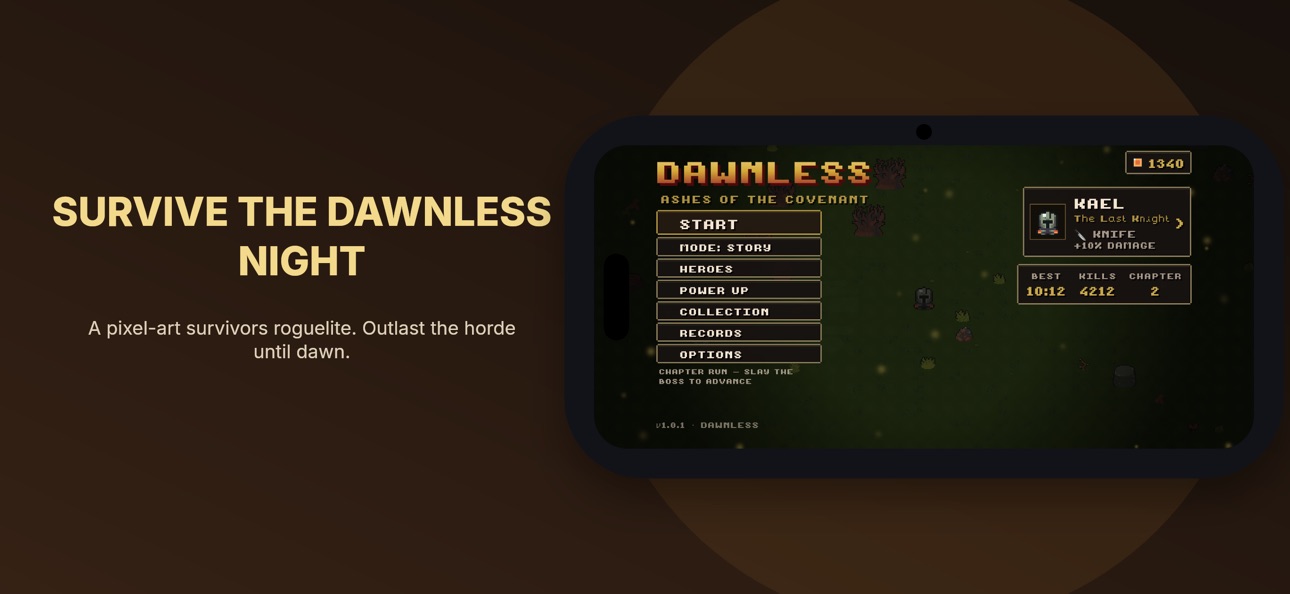 Screenshot 6 of Dawnless: Survivor Roguelike