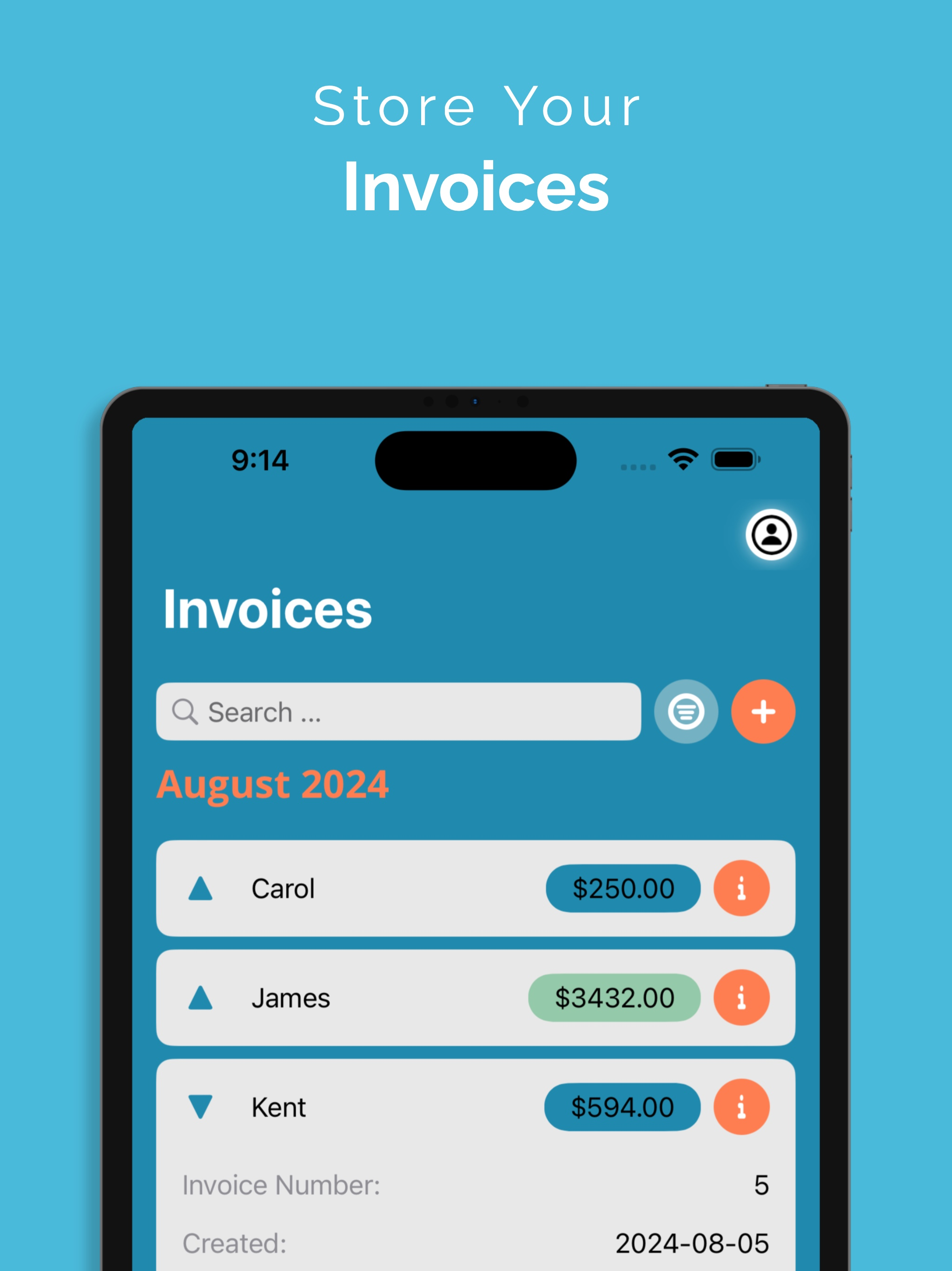 iInvoice screenshot 8