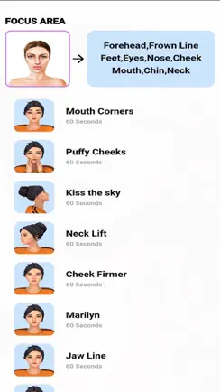 Jawline Exercises & Face Yoga iPhone image 4