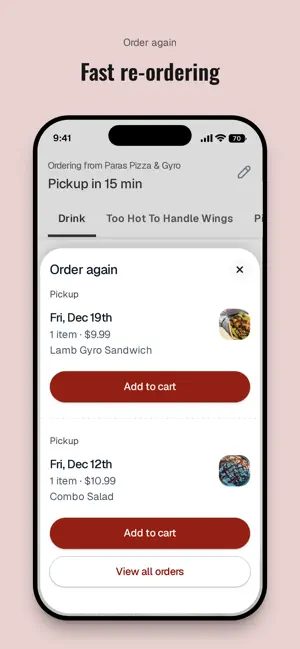 Paras Grill & Gyro screenshot 4