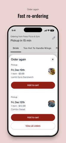 Paras Grill & Gyro iPhone screenshot