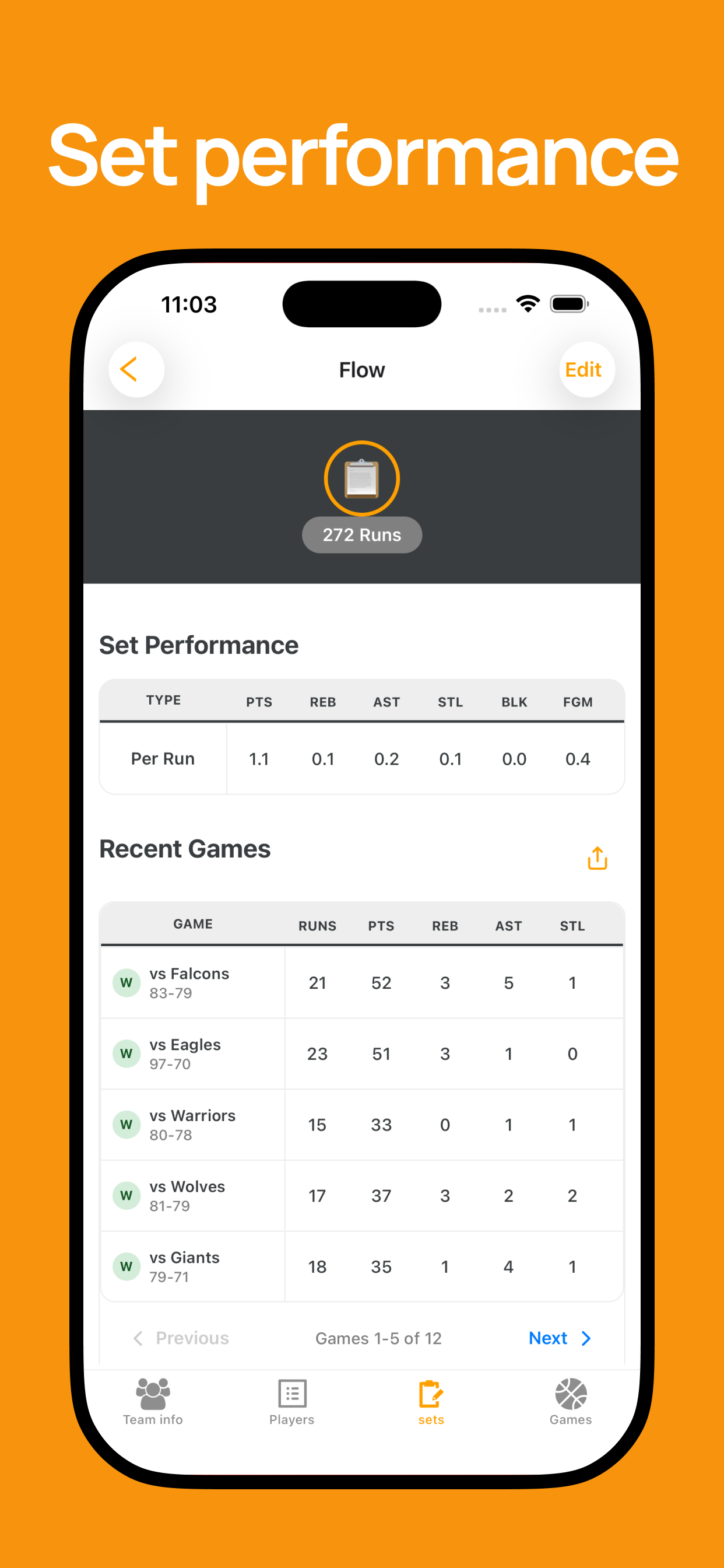 StatLine Basketball screenshot 6