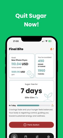 Final Bite: Quit sugar now screenshot