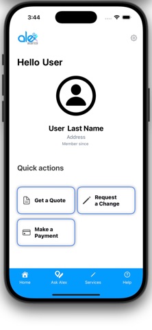 Alex AI Insurtech App Screenshot 4 of 8