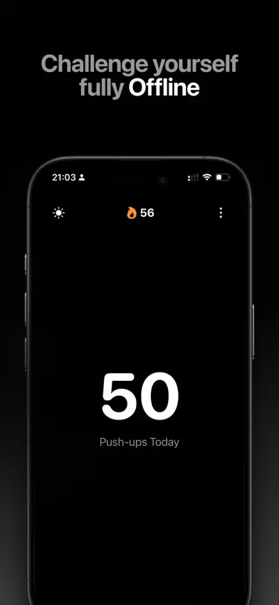 Push Up Counter: Daily reps screenshot 2