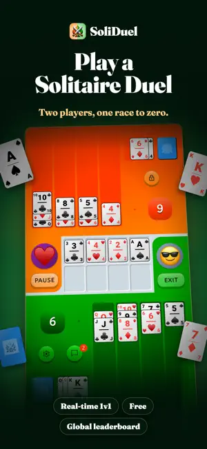 SoliDuel - Solitaire Match screenshot 1