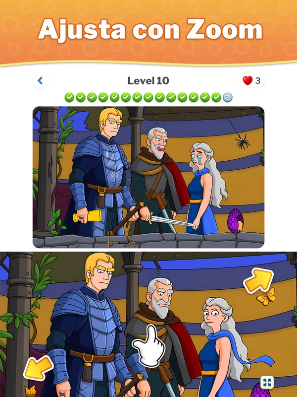 Juego de Encontrar Diferencia screenshot 11