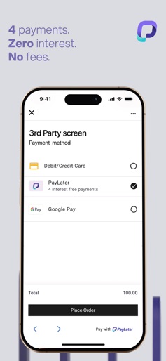 PayLater - Split in 4 payments screenshot 4