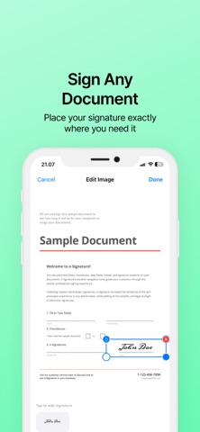 Signature Scanner ◦ eDocument Screenshot 5 of 6
