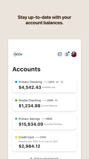 MyOCCU Mobile Banking screenshot 2