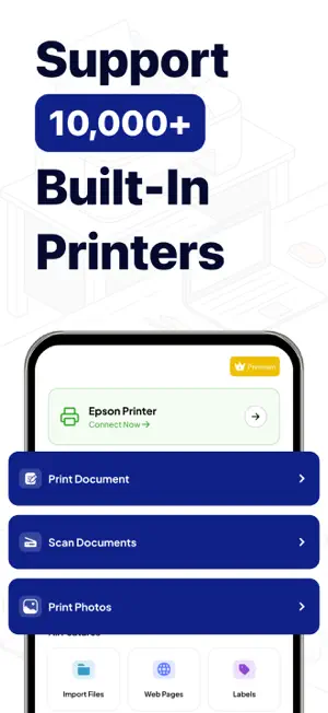 iPrint for Epsom Printer App screenshot 1