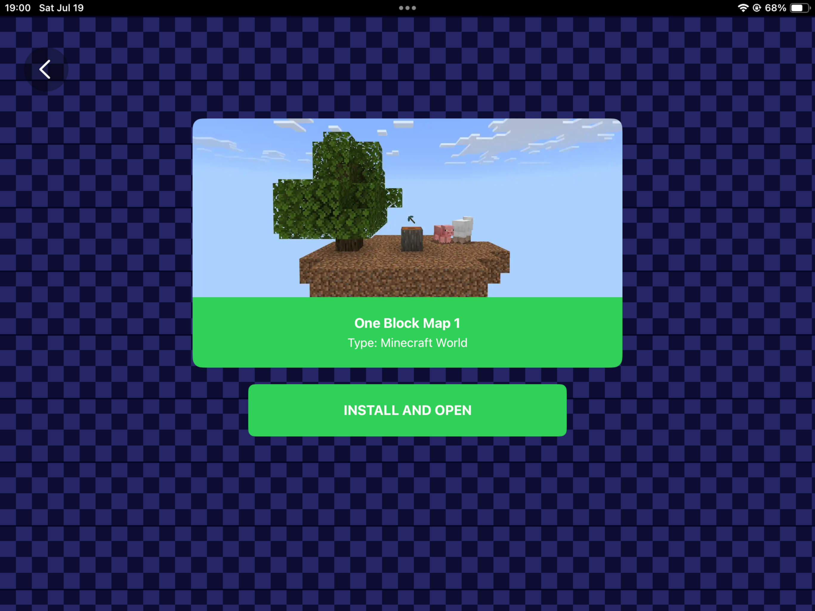 One Block - Maps for Minecraft
