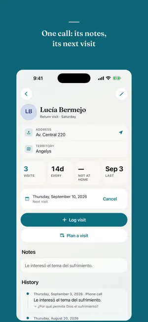 Callbook — Visits & Studies screenshot 3