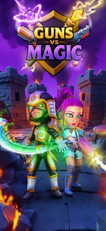 Guns vs Magic - Battle RPG screenshot 2