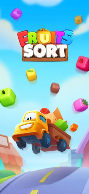 Fruits Sort: Color Puzzle screenshot 1