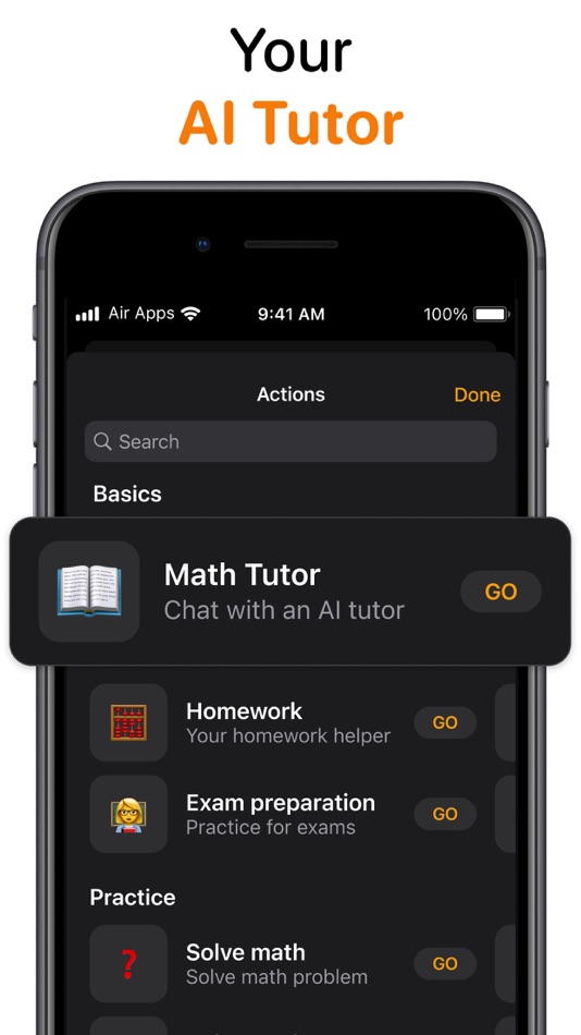 #3. Calculator Air: AI Math Solver (iOS) Podle: Air Apps Systems