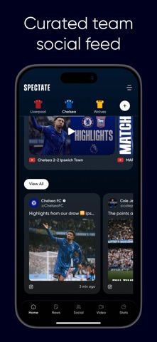 Spectate: EPL Live Scores screenshot