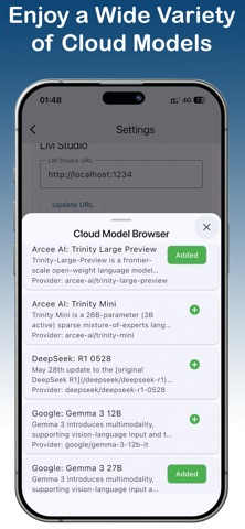 AnyLLM:Local&Cloud,ClearSpeech screenshot