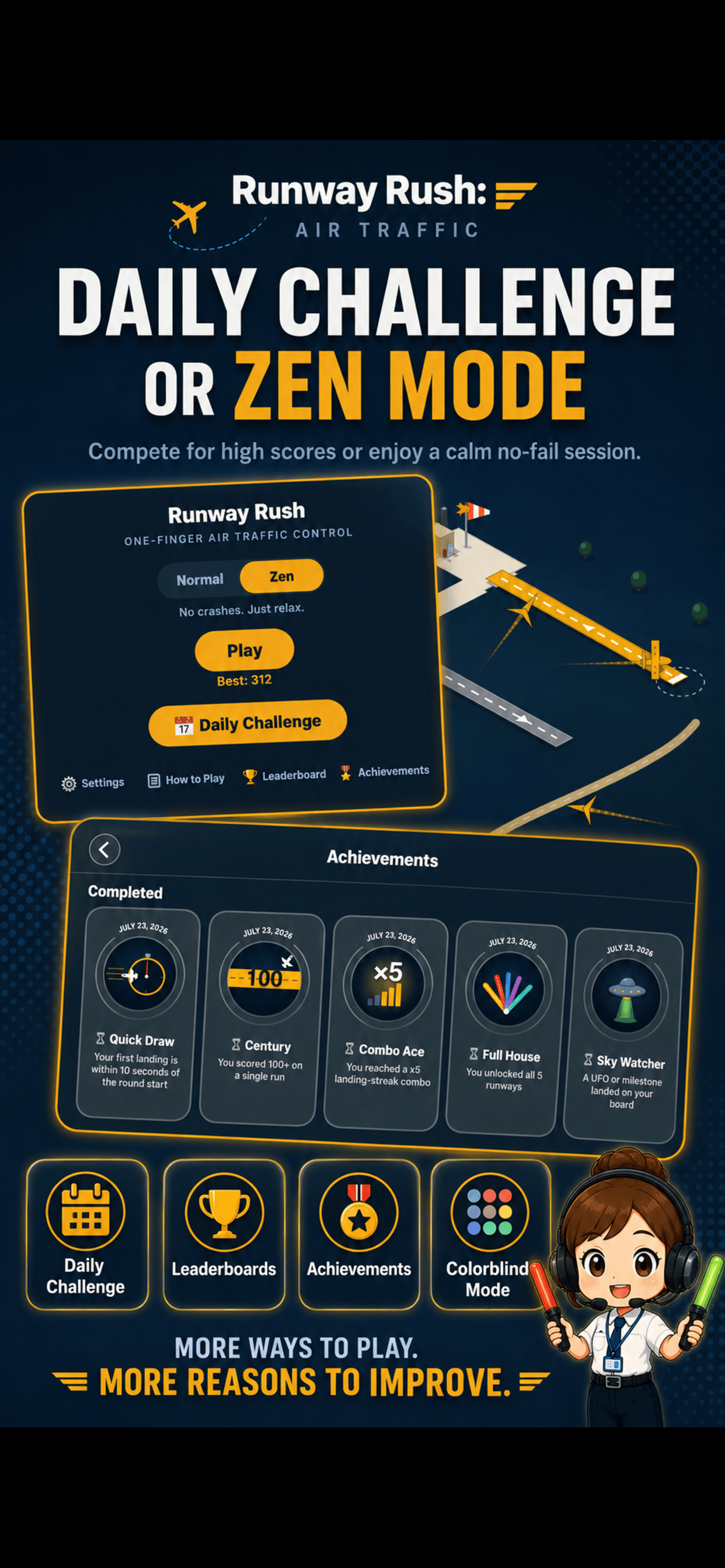Runway Rush: Air Traffic screenshot 3