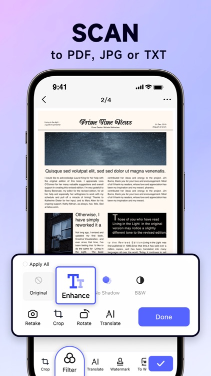 TeraScan - AI PDF Scanner