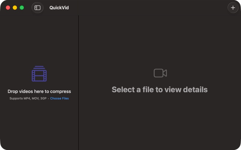 QuickVid 视频压缩 screenshot