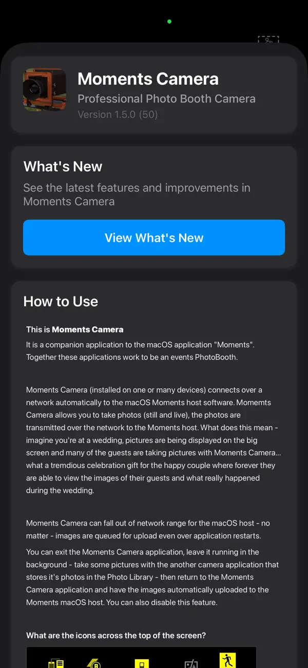 Screenshot #2 pour Moments Camera