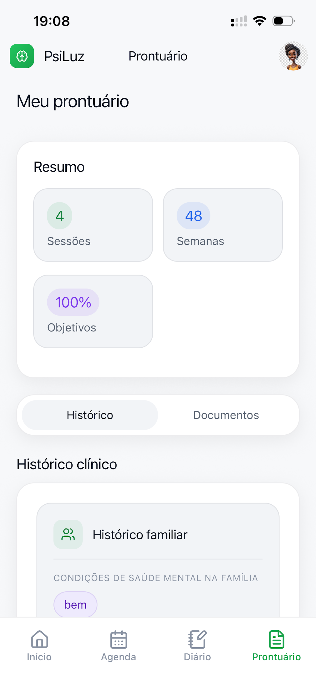 Psiluz Paciente screenshot 9