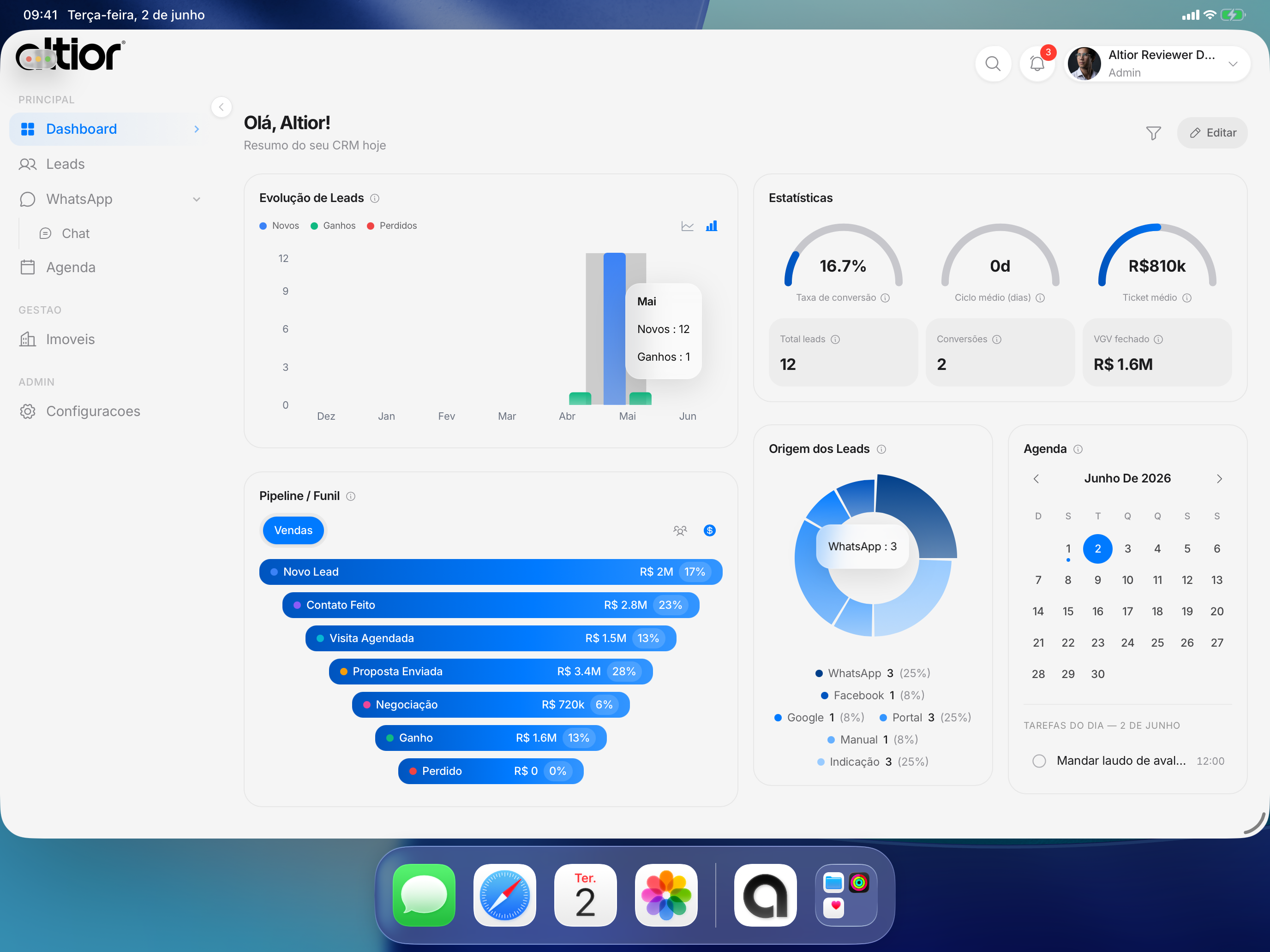 Altior — CRM Imobiliário